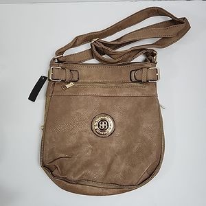 Medium Sized Tan/light Brown Purse. New Never Used. Approximately 11"x12"x3"